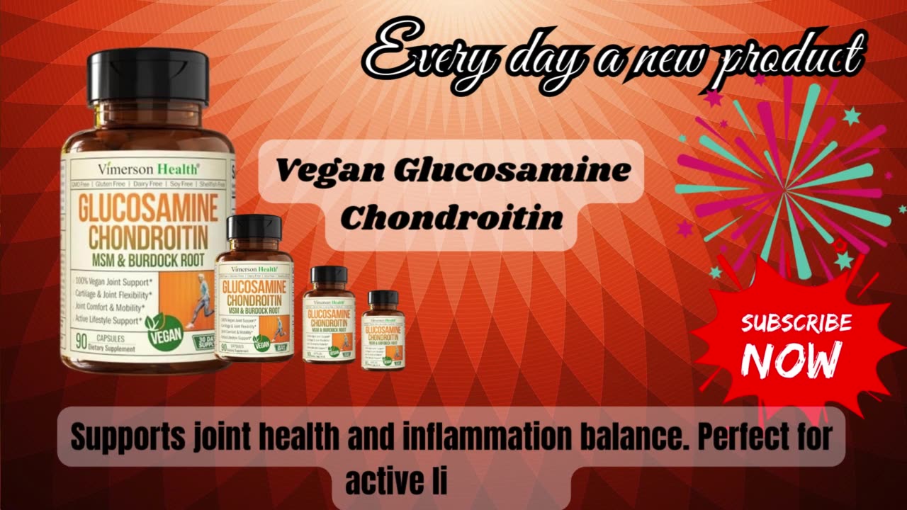 Vegan Glucosamine Chondroitin