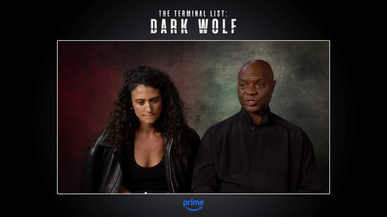 The Terminal List: Dark Wolf's Robert Wisdom and Shiraz Tzarfati