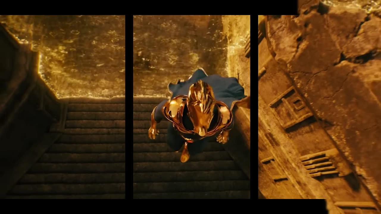 Immersive 3D Depth No Glasses Needed - Black Adam Fights