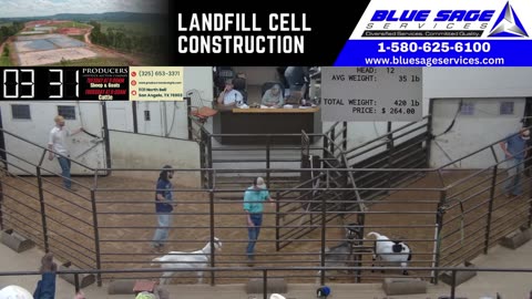 5/27/2025 - Sheep & Goat Auction - Producers Livestock Auction Company