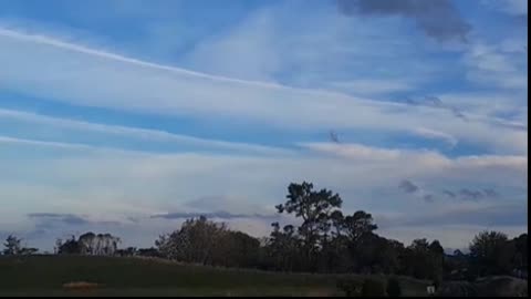 Skies Over Taranaki, New Zealand