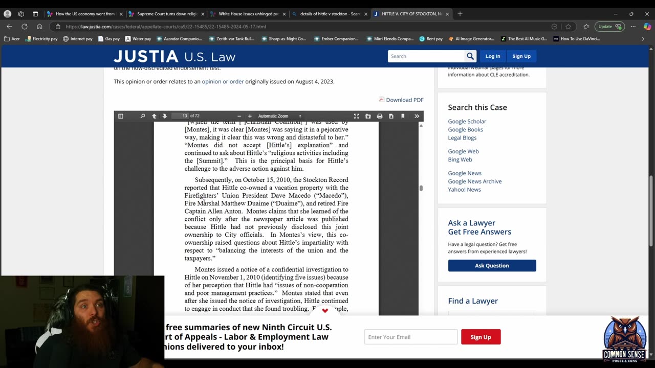 California will not stop until they remove Christianity. SCOTUS MIA | CommonSensePRose&Cons