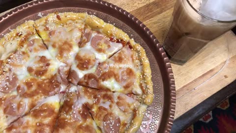 Italian pizza, with a wonderful recipe