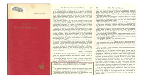 "Allied Wartime Diplomacy" details the plan to create "Atrocity Propaganda" against Germany ✡