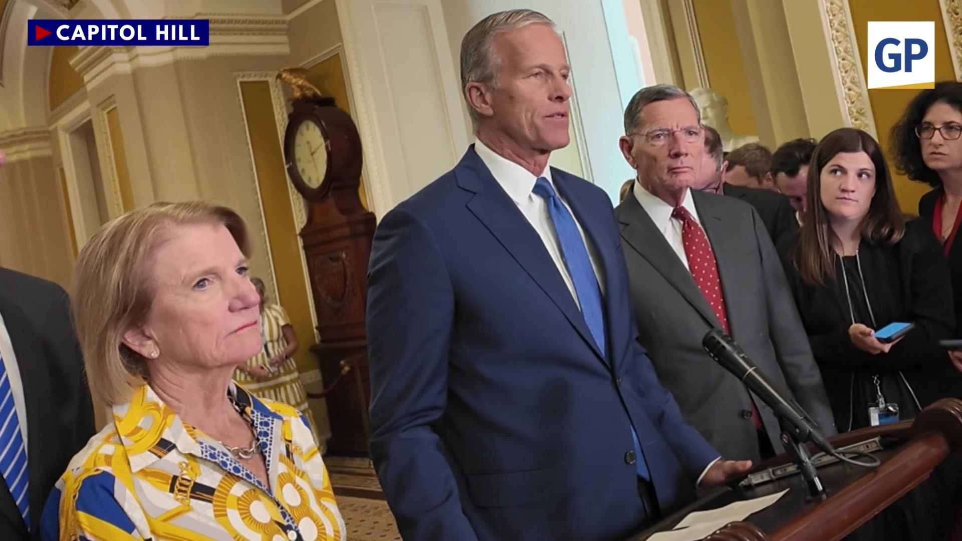 Senate Majority Leader John Thune Pays Tribute to Lindsey Graham
