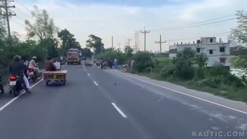 Street race turns disaster - India