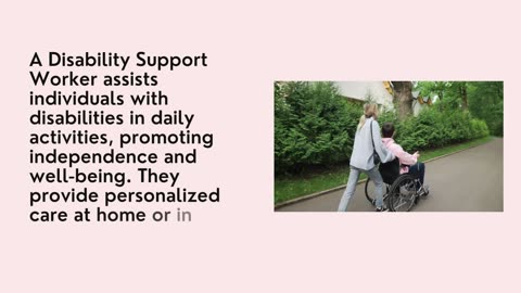 Disability Support Worker Melbourne - supportworkersmelbourne.com