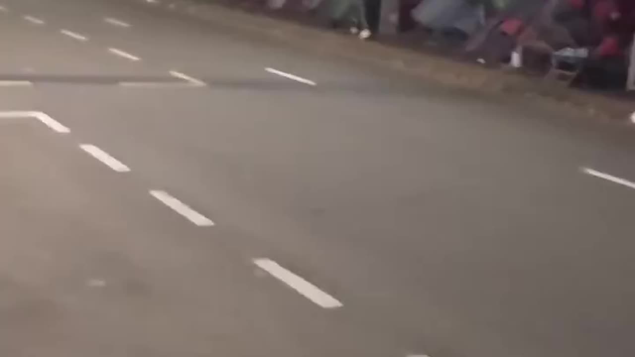 Meanwhile on Euston Road, London