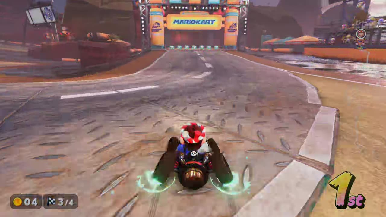 Mario Kart World 150cc Battle Choco Mountain