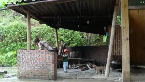 Catching Giant Fish in the Mud | Real Survival Fishing in Village Life