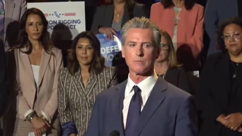 Gov Newsom We’ll Respond To TX With CA Redistricting