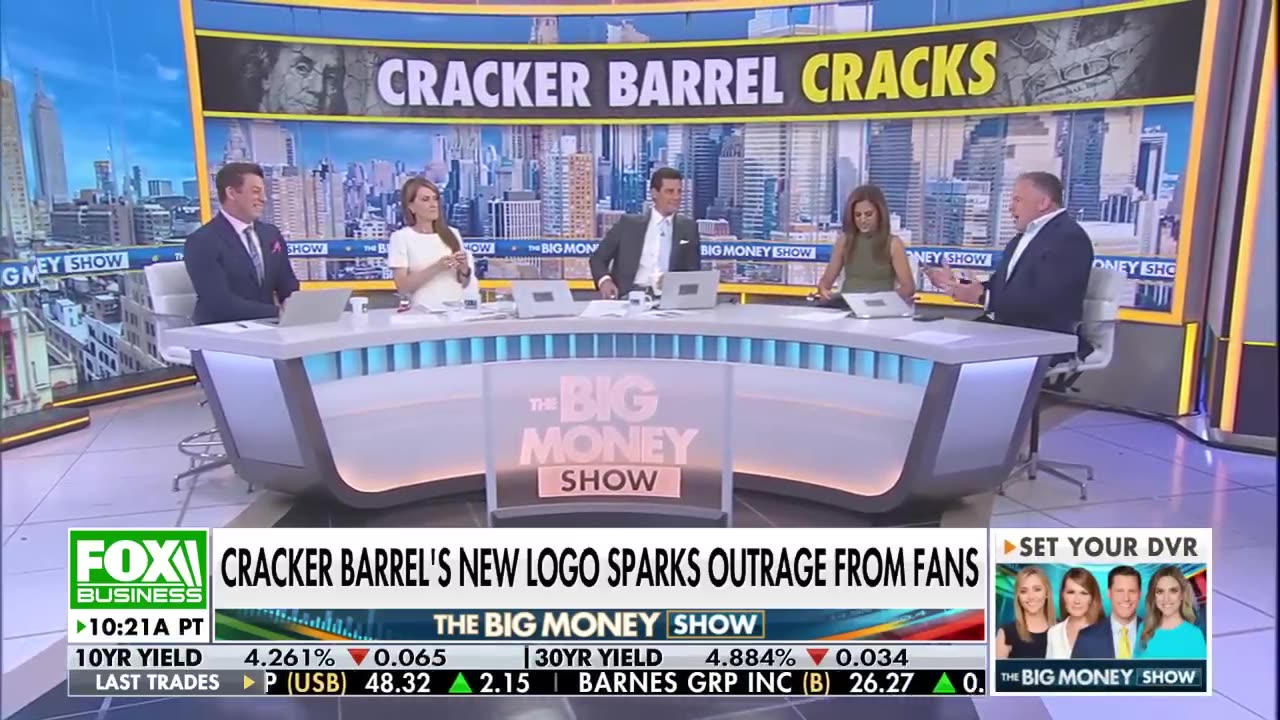 Stock PLUNGES after Cracker Barrel’s ‘woke’ rebrand sparks outrage