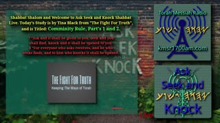 Community Rule, Part 1 and 2 by: "The Fight For Truth's" Tina Black