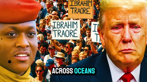 U.S. Streets Erupt After Traoré’s Message — Even Trump Reacts!