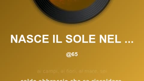 🌈✨🌎✨☀️❤️Angela Clemente "Nasce il Sole nel Mio Cuore"