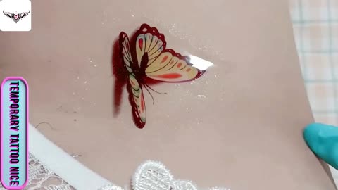 butterfly tattos#temporarytattoo #temporarytattoos #temporarytattosticker