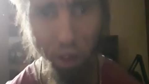 Cyraxx live on FB. "I'm a barker, too afraid to go outside". 6/23/2025. Lol, angry little boy.
