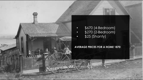 The average price of a home from 1870 should blow you away!!