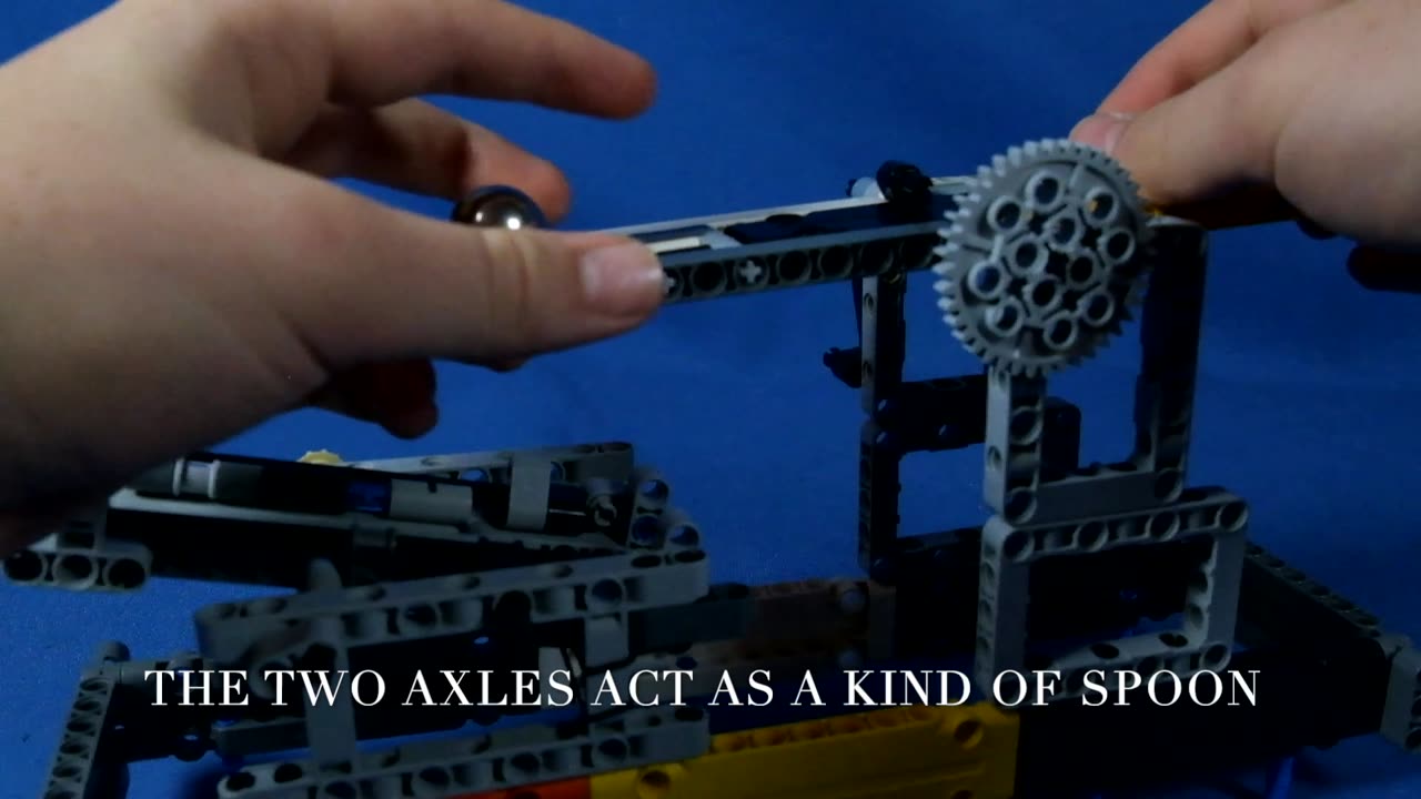 Spinning Lego Catapault