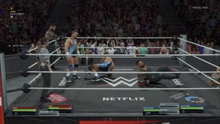 wwe 2k25 314 universe Akam and Rezar VS Brutus Creed and Julius Creed