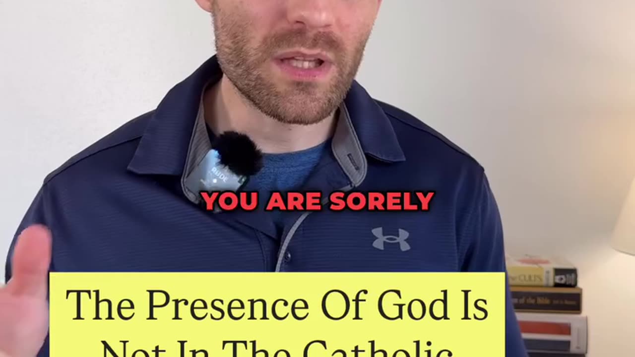 The presence of God to the believer is not found in things....#God