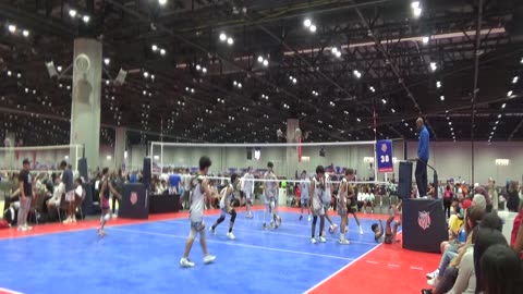 2025 AAU Boys National Volleyball Championships Riptide vs MVP Academy BOS 18 Black