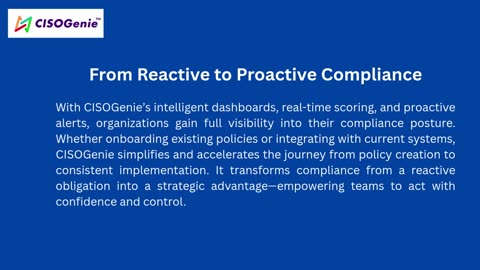 Policy Management: From Wishlist to Reality with CISOGenie