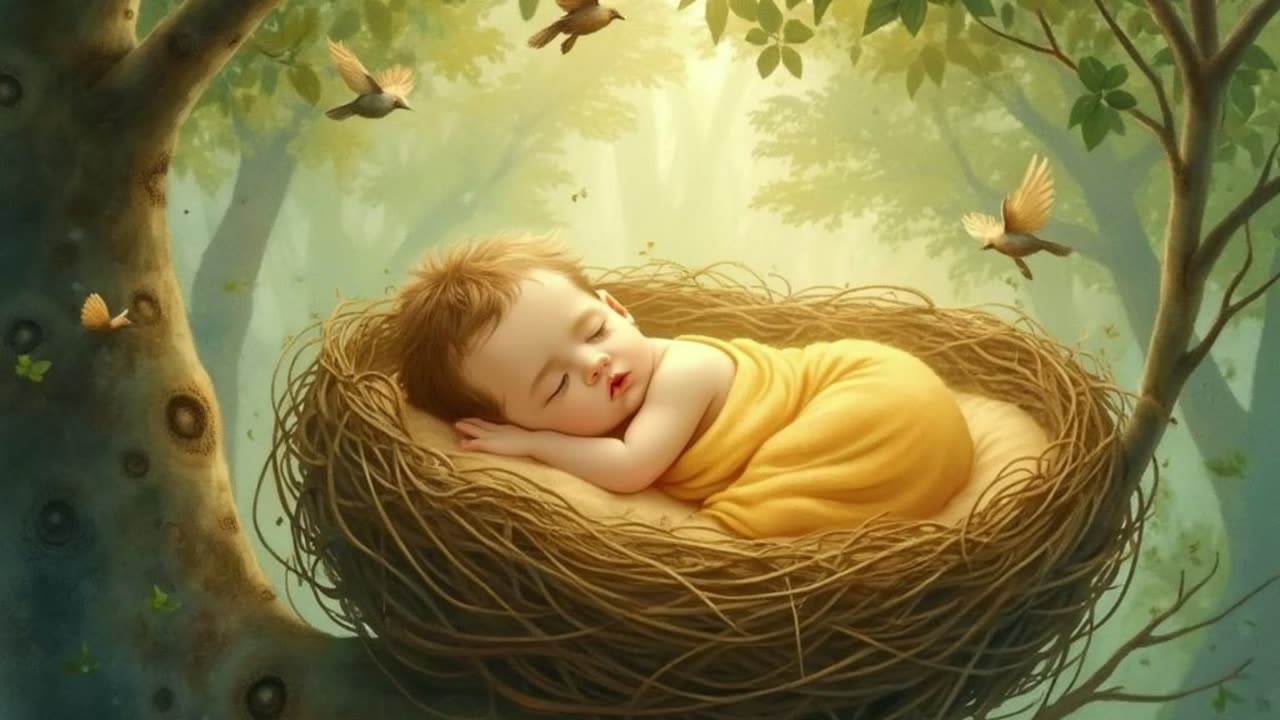 Golden Nest Baby Sleep Music for Deep Sleep | CrystaVibeMusic