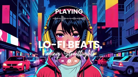 Fading Streetlights Lo-Fi Rap Chill wave Beat with Female Vocal for Relax Study