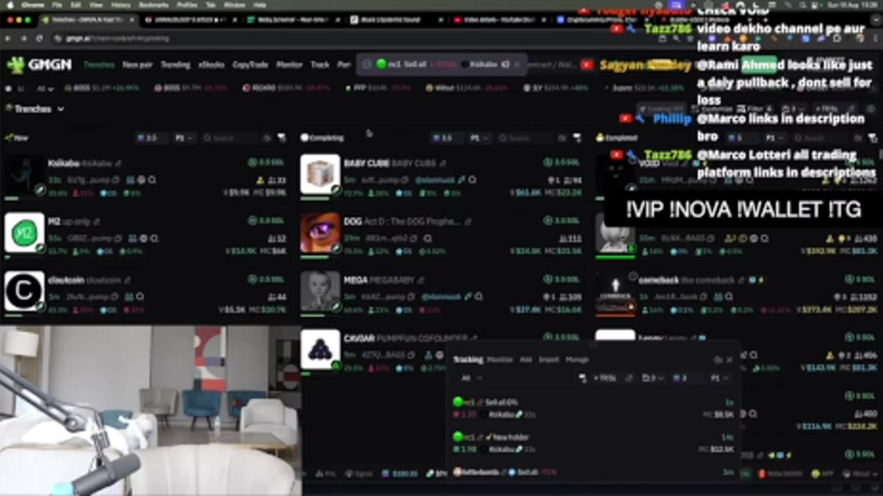 250k Long On meme Coins Live Trading