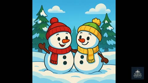 The Snowman Found a Friend | North Dakota Fairytales