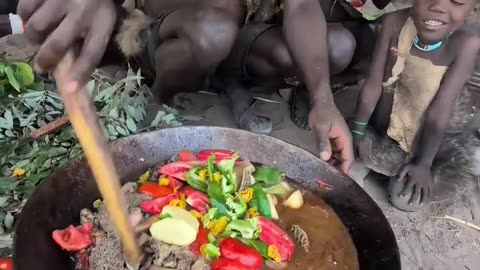 Hadzabe Tribe bush people are adventurous