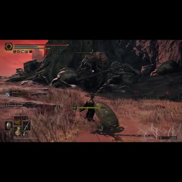 Elden Ring PC | Putrid Avatar of Caelid boss fight co-op w/Mimic Tear on NG #eldenring #shorts