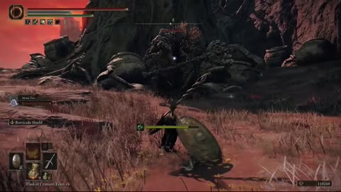Elden Ring PC | Putrid Avatar of Caelid boss fight co-op w/Mimic Tear on NG #eldenring #shorts