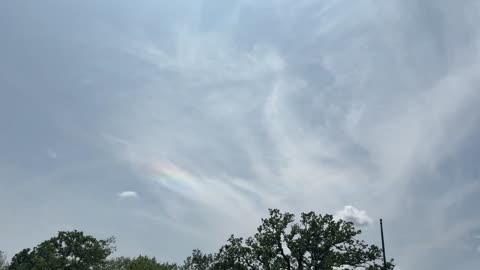 Colored clouds Bryan TX 5/31/25