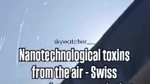 Nano polymer webs being dumped from planes now 💀