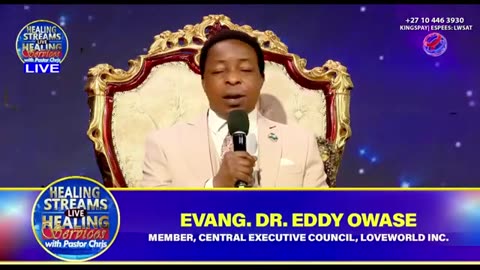 DAY 1 - HEALING STREAMS LIVE HEALING SERVICES WITH PASTOR CHRIS - JULY 18th 2025