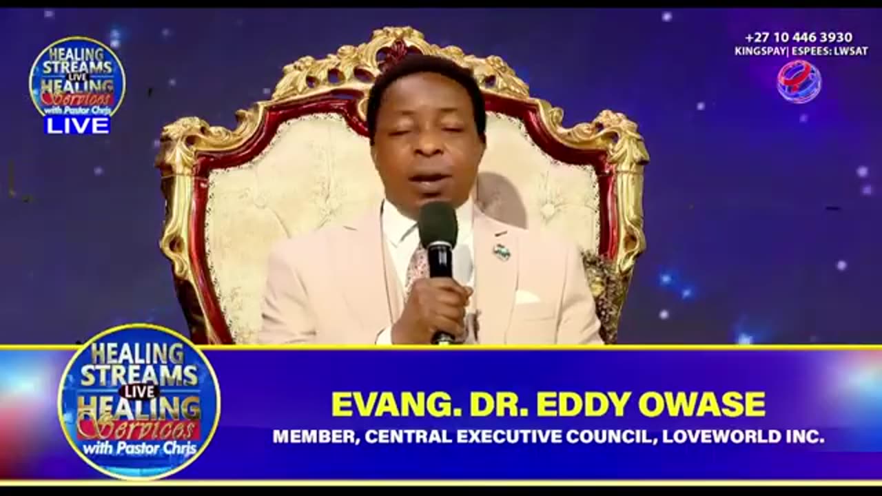 DAY 1 - HEALING STREAMS LIVE HEALING SERVICES WITH PASTOR CHRIS - JULY 18th 2025