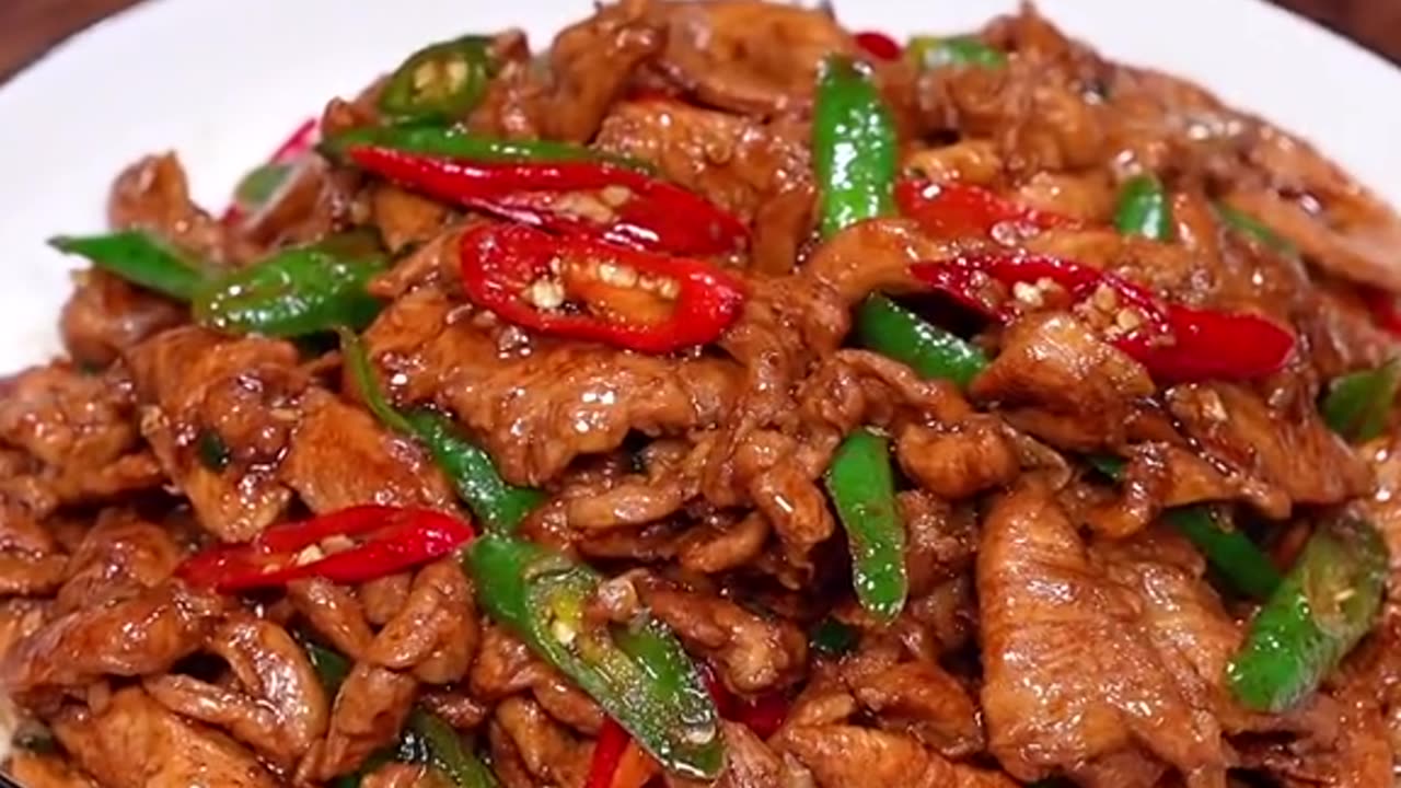 Easy & quick stir-fried chicken breast recipe in China, do you want to try?
