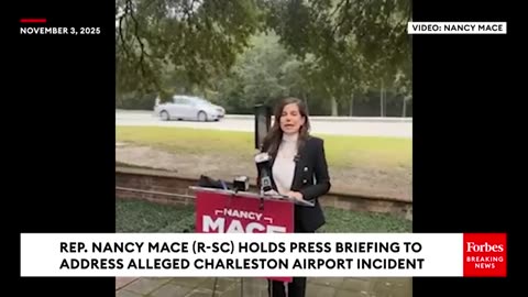'It's Ridiculous!': Nancy Mace Slams Her Office's Security Weaknesses After Alleged Airport Spat