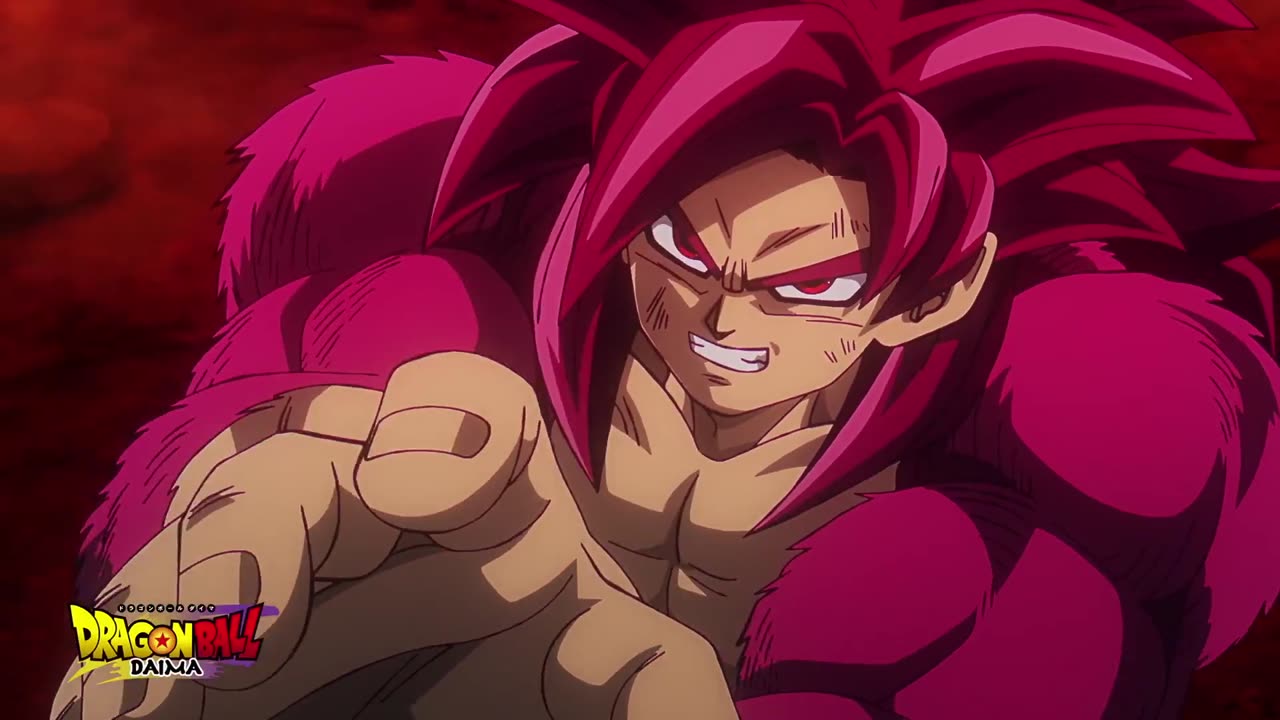 SSJ4 Goku vs Gomah Full Fight.