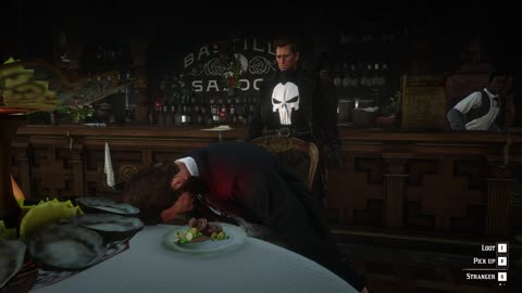 The Punisher in Red Dead Redemption 2