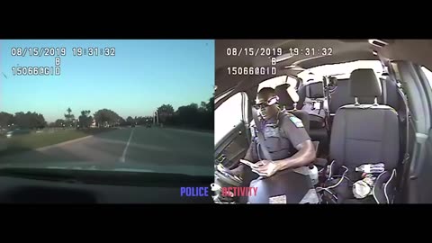 Dashcam Captures Moment SUV Crashes Into Tulsa Police Car