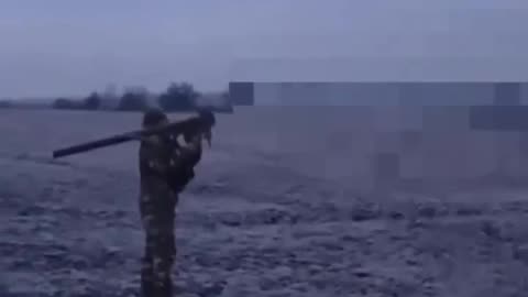 Claimed as downing of a Kh-101 cruise missile by a Chinese FN-6 MANPADS, this morning.