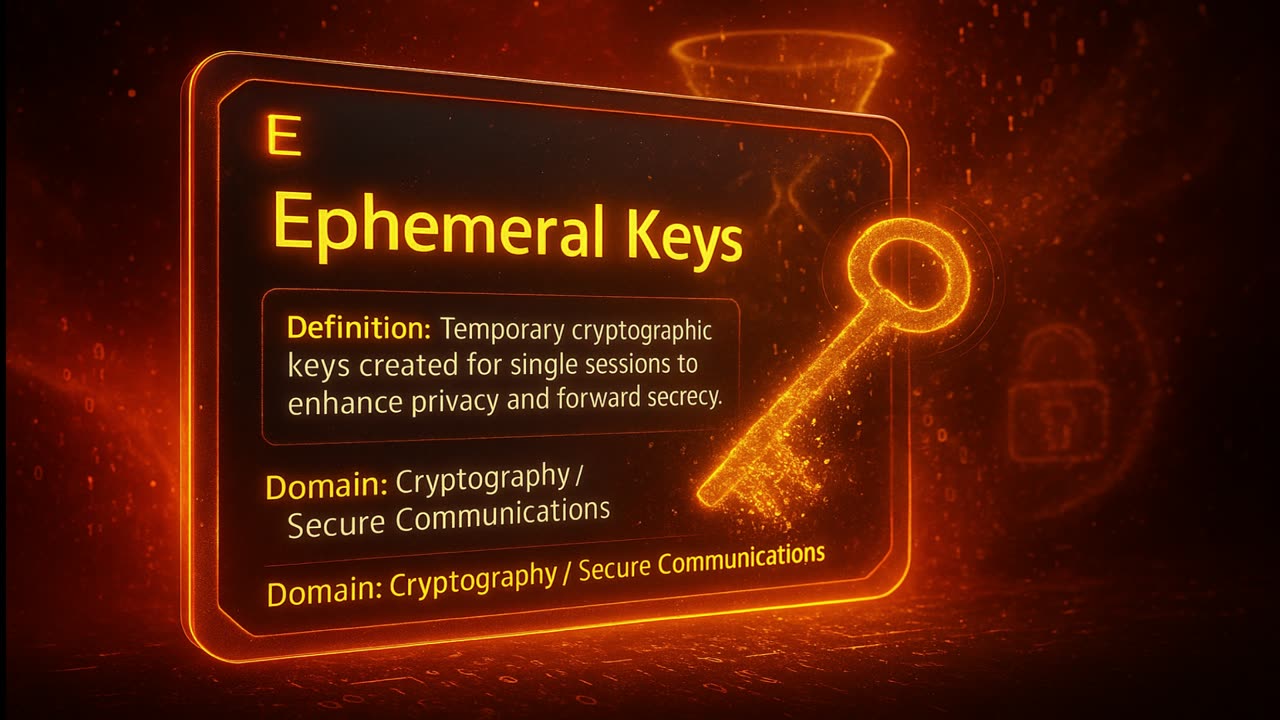 Ephermeral Keys