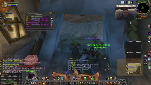 Deadmines! Lvl 22! WARLOCK HARDCORE WoW