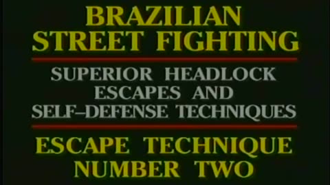 Brazilian Street Fighting Techniques