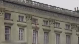 Remember when a naked dude climbed out of Windsor Castle in central London?