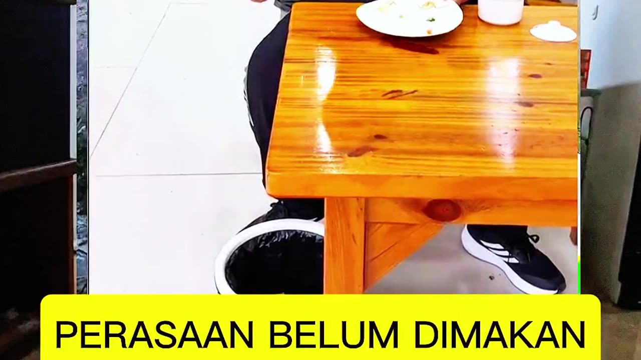 Perasaan belum dimakan