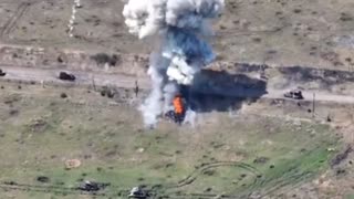 🔥💣 Ukraine Russia War | Ukrainian Drone Captures Russian Tank Cooking Off | RCF